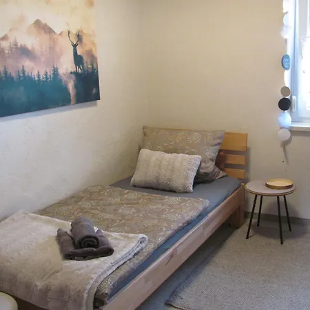 Homestay szállás #2 Komfortables Grosszuegiges Gaestezimmer Mit Gemeinschaftsbad W-lan Airport Nah Late Night Check In Haus Nr 9,5 Trunkelsberg